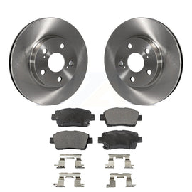 [Front] 2004-2009 Toyota Prius Premium OE Brake Rotors & Ceramic Pads Kit For Max Braking