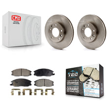 Load image into Gallery viewer, Front Disc Brake Rotors And Ceramic Pads Kit For Kia Sedona