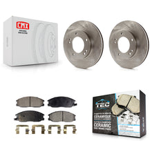 Load image into Gallery viewer, [Front] 2003-2006 Kia Sorento Premium OE Brake Rotors &amp; Ceramic Pads Kit For Max Braking