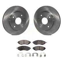 Charger l&#39;image dans la galerie, Front Disc Brake Rotor &amp; Ceramic Pad Kit For Suzuki Forenza Reno Chevrolet Optra