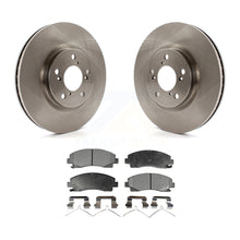 Load image into Gallery viewer, Front Disc Brake Rotors And Ceramic Pads Kit For 2006-2014 Honda Ridgeline