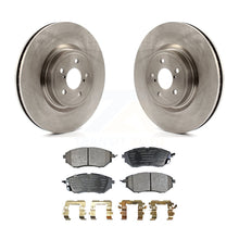 Charger l&#39;image dans la galerie, Front Disc Brake Rotors And Ceramic Pads Kit For Subaru Forester Outback Legacy