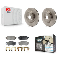 Load image into Gallery viewer, Front Disc Brake Rotors And Ceramic Pads Kit For Subaru Forester Outback Legacy