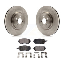 Load image into Gallery viewer, Front Disc Brake Rotors And Ceramic Pads Kit For Subaru Legacy