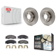 Load image into Gallery viewer, Front Disc Brake Rotors And Ceramic Pads Kit For Kia Spectra Spectra5