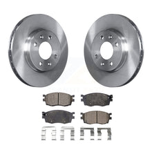 Charger l&#39;image dans la galerie, Front Disc Brake Rotors And Ceramic Pads Kit For Hyundai Accent Kia Rio Rio5