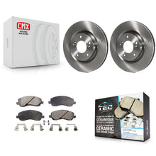 Load image into Gallery viewer, Front Disc Brake Rotors And Ceramic Pads Kit For Mitsubishi Galant Eclipse