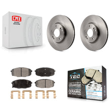 Load image into Gallery viewer, Front Disc Brake Rotors And Ceramic Pads Kit For Kia Forte Koup Forte5