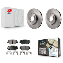 Load image into Gallery viewer, Front Disc Brake Rotors And Ceramic Pads Kit For Hyundai Sonata Kia Optima