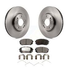 Charger l&#39;image dans la galerie, Front Disc Brake Rotors And Ceramic Pads Kit For Hyundai Sonata