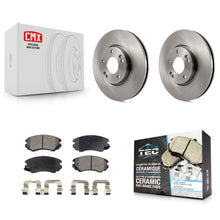 Load image into Gallery viewer, [Front] 2006-2010 Hyundai Sonata 3.3L Premium OE Brake Rotors &amp; Ceramic Pads Kit For Max Braking
