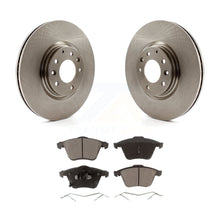 Charger l&#39;image dans la galerie, Front Disc Brake Rotors And Ceramic Pads Kit For 2006-2007 Mazda 6 Mazdaspeed