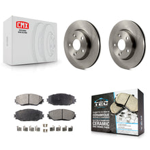 Load image into Gallery viewer, Front Brake Rotors Ceramic Pad Kit For Toyota RAV4 Scion xB Prius V Lexus HS250h