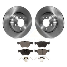 Load image into Gallery viewer, Front Disc Brake Rotors And Ceramic Pads Kit For BMW 330i 330xi X1