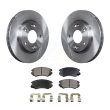 Charger l&#39;image dans la galerie, Front Disc Brake Rotors And Ceramic Pads Kit For Hyundai Elantra