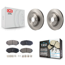 Load image into Gallery viewer, [Front] 2006-2013 Suzuki Grand Vitara Premium OE Brake Rotors &amp; Ceramic Pads Kit For Max Braking