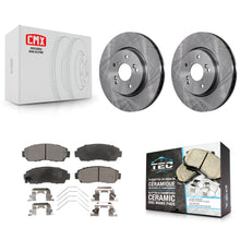 Load image into Gallery viewer, Front Disc Brake Rotors And Ceramic Pads Kit For Honda CR-V Crosstour Accord