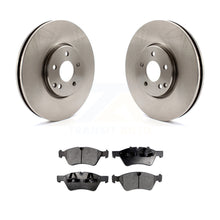 Charger l&#39;image dans la galerie, Front Disc Brake Rotors And Ceramic Pads Kit For Mercedes-Benz E550 E500 AWD