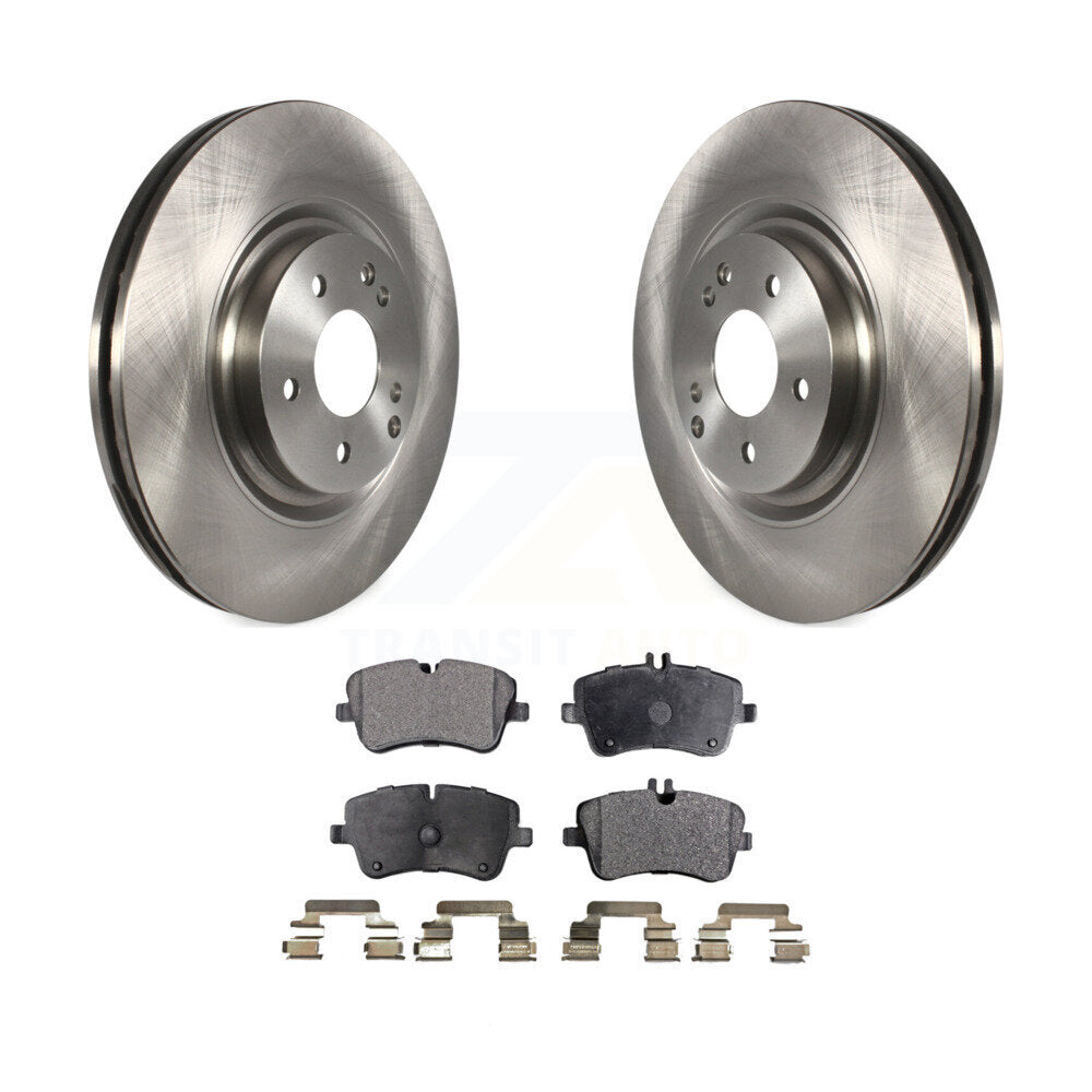 Front Disc Brake Rotors And Ceramic Pads Kit For Mercedes-Benz SLK280 C320