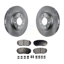 Load image into Gallery viewer, Front Disc Brake Rotors And Ceramic Pad Kit For Ford Edge Mazda CX-7 Lincoln MKX