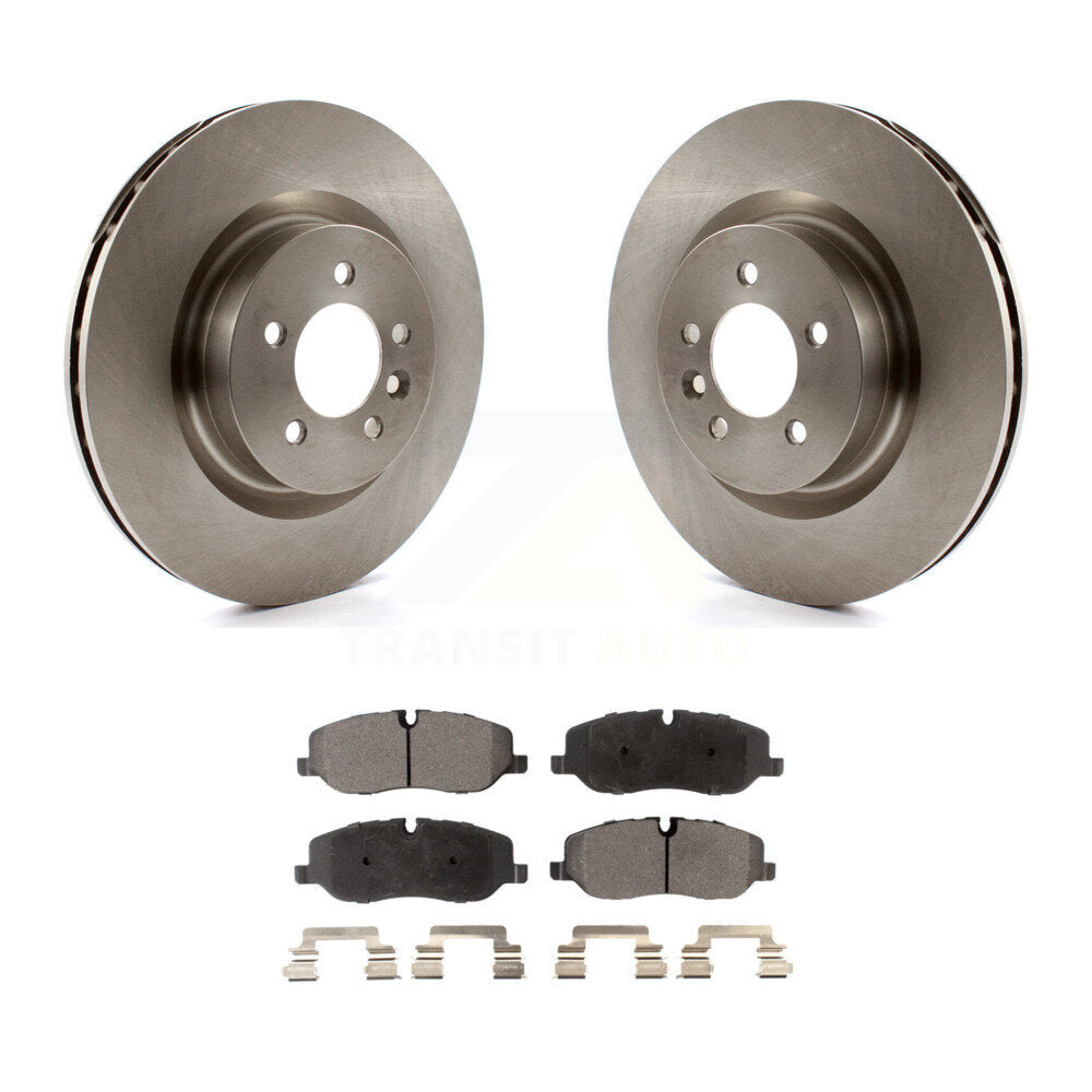 Front Brake Rotors Ceramic Pad Kit For 06-07 Land Rover Range Sport Supercharged