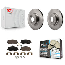 Load image into Gallery viewer, Front Disc Brake Rotors And Ceramic Pads Kit For Mercedes-Benz GLK350 GLK250