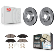 Load image into Gallery viewer, [Front] 2008 Nissan Versa 4-Wheel ABS Premium OE Brake Rotors &amp; Ceramic Pads Kit For Max Braking