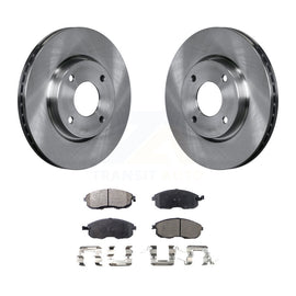 Front Disc Brake Rotors And Ceramic Pads Kit For Nissan Sentra Versa Cube
