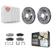 Load image into Gallery viewer, Front Disc Brake Rotors And Ceramic Pads Kit For Nissan Sentra Versa Cube