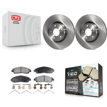 Load image into Gallery viewer, Front Disc Brake Rotors And Ceramic Pads Kit For Honda Pilot Acura MDX RLX ZDX