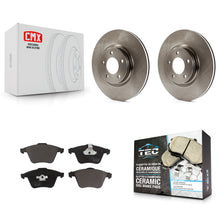 Load image into Gallery viewer, Front Disc Brake Rotors And Ceramic Pads Kit For Mazda 3