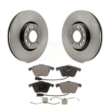 Load image into Gallery viewer, Front Brake Rotors Ceramic Pad Kit For 10-11 Saab 9-3X With 314mm Diameter Rotor