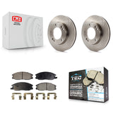 [Front] 2007-2009 Kia Sorento Premium OE Brake Rotors & Ceramic Pads Kit For Max Braking