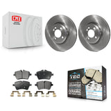 Front Disc Brake Rotors And Ceramic Pads Kit For Mini Cooper Countryman