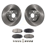 Front Brake Rotor And Ceramic Pad Kit For Toyota Corolla Scion xD Matrix Pontiac