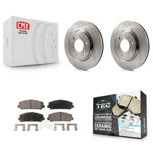 Load image into Gallery viewer, Front Brake Rotor And Ceramic Pad Kit For Nissan TITAN Armada INFINITI QX80 QX56
