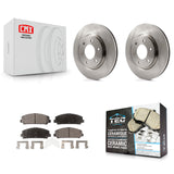 Front Brake Rotor And Ceramic Pad Kit For Nissan TITAN Armada INFINITI QX80 QX56