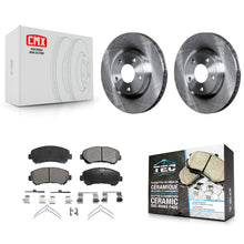 Load image into Gallery viewer, Front Disc Brake Rotors And Ceramic Pads Kit For Nissan Rogue Select