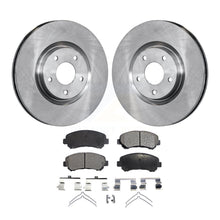 Charger l&#39;image dans la galerie, Front Disc Brake Rotors And Ceramic Pads Kit For Nissan Sentra Juke