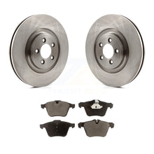 Charger l&#39;image dans la galerie, Front Disc Brake Rotors And Ceramic Pads Kit For Jaguar XF XJ XKR XK