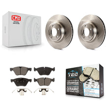 Load image into Gallery viewer, [Front] 2007 BMW 335xi Premium OE Brake Rotors &amp; Ceramic Pads Kit For Max Braking