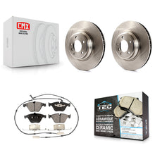 Load image into Gallery viewer, Front Disc Brake Rotor &amp; Ceramic Pad Kit For BMW 335i xDrive X1 335d 335xi 335is
