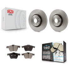 Load image into Gallery viewer, Front Disc Brake Rotors And Ceramic Pads Kit For Volvo S60 XC70 S80 V60 V70