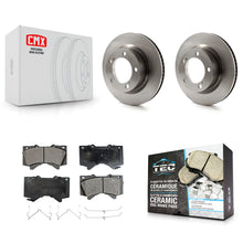 Load image into Gallery viewer, Front Disc Brake Rotors And Ceramic Pads Kit For Toyota Land Cruiser Lexus LX570