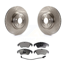 Front Disc Brake Rotor And Ceramic Pad Kit For Audi Q5 A6 Quattro S5 S4 A7 A5 A4