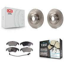 Load image into Gallery viewer, Front Disc Brake Rotor And Ceramic Pad Kit For Audi Q5 A6 Quattro S5 S4 A7 A5 A4