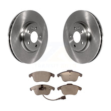 Load image into Gallery viewer, Front Brake Rotors Ceramic Pad Kit For Audi A5 Quattro With 314mm Diameter Rotor