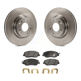 [Front] 2009-2011 Hyundai Genesis 3.8L Premium OE Brake Rotors & Ceramic Pads Kit For Max Braking