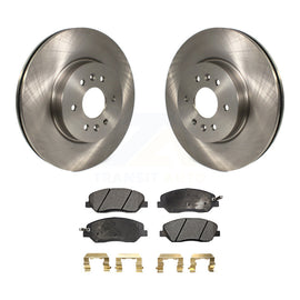 [Front] 2009-2011 Kia Borrego Premium OE Brake Rotors & Ceramic Pads Kit For Max Braking
