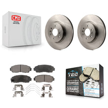 Load image into Gallery viewer, [Front] 2011-2014 Honda Odyssey Premium OE Brake Rotors &amp; Ceramic Pads Kit For Max Braking